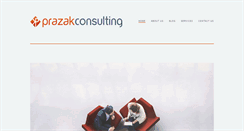 Desktop Screenshot of prazakconsulting.com